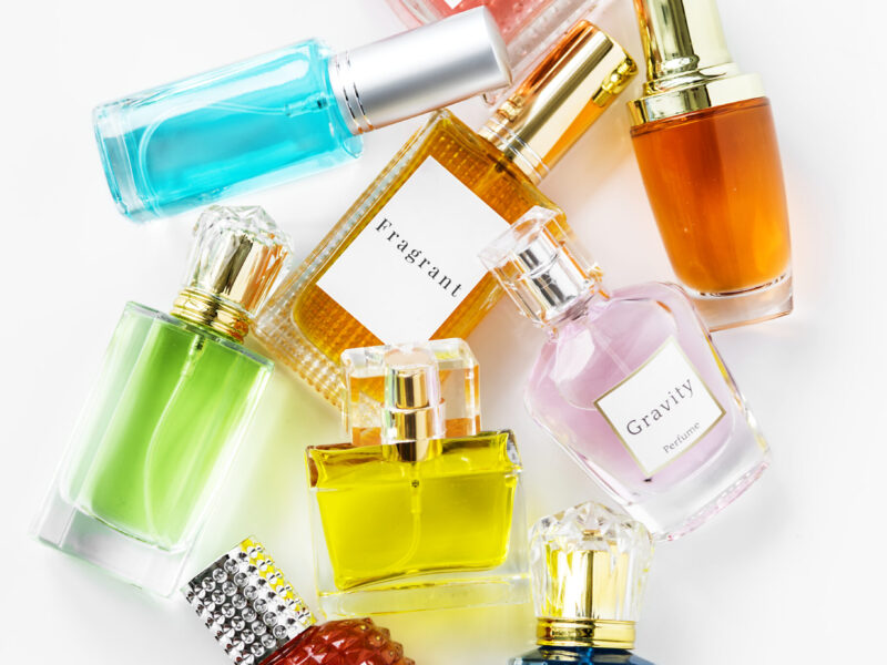 collection small perfume bottles scaled